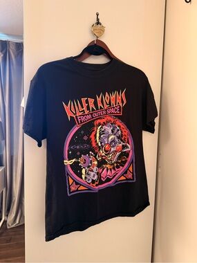 Killer Klowns From Outer Space Kids Black Graphic Tee